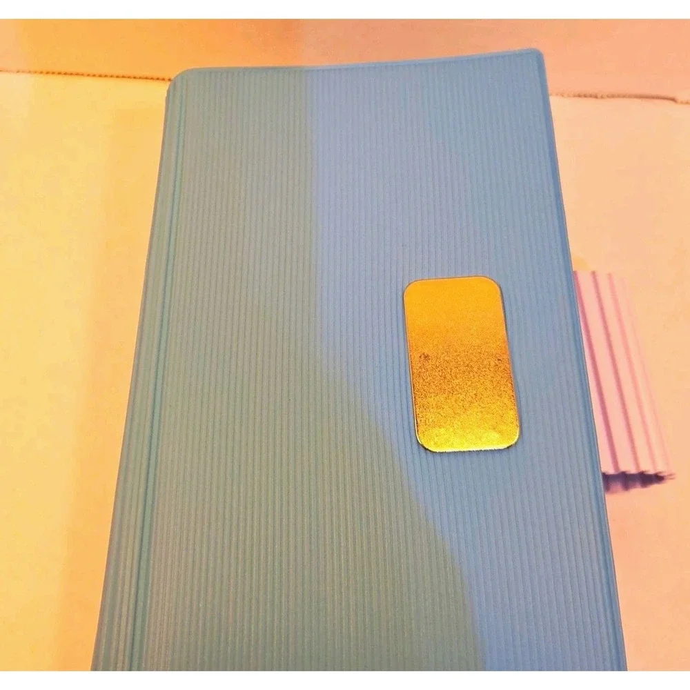 Avon Light The Way Book Cover w/ Built-In Light, Light Blue Reading Cover